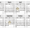 Image of a calendar with due dates for a post on mystery shopping quarterly taxes.